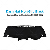 Non-Slip Dash Mat Suitable For Honda Jazz GE 8 2008-6 2014 Dashboard Cover