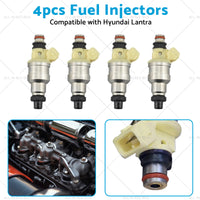 4pcs Fuel Injector Suitable For Hyundai Lantra J1 1. 6L G4CR NEW