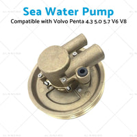 3812519 Raw Sea Impeller Water Pump For Volvo Penta 4. 3 5. 0 5. 7 V6 V8 21212799