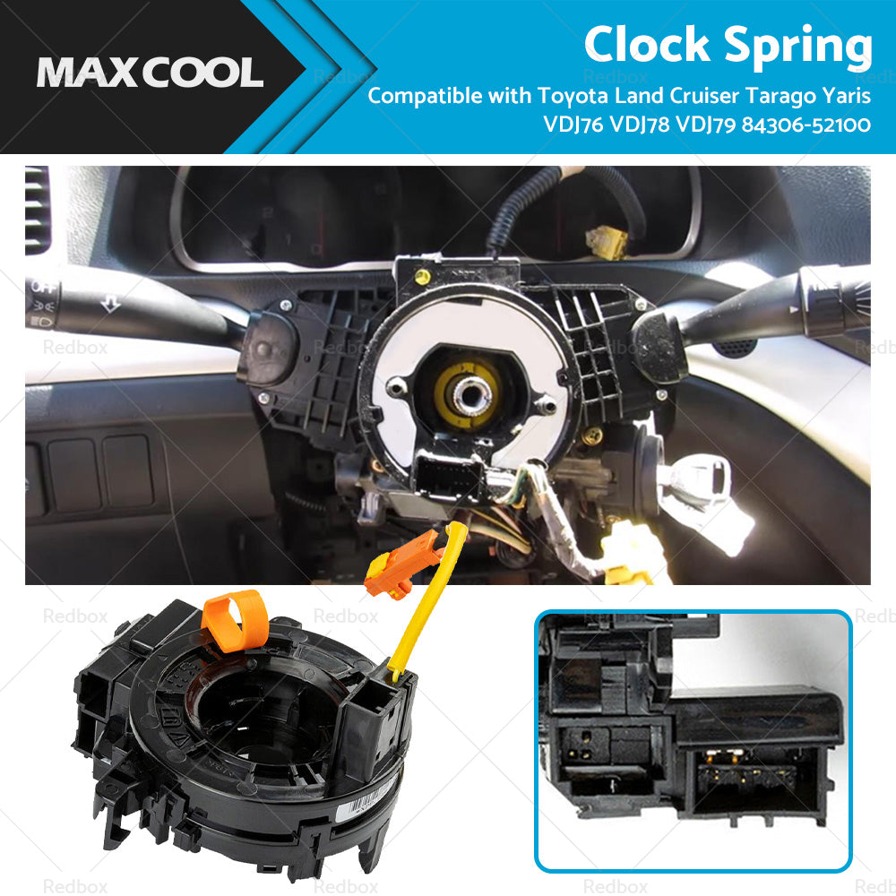 Clock Spring Suitable For Toyota Land Cruiser Tarago VDJ76 VDJ78 VDJ 84306-52100