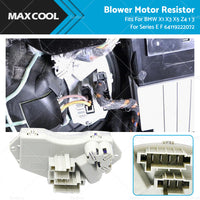 Blower Motor Resistor Fits For BMW X1 X3 X5 Z4 1 3 Series E F 04-17 64119222072