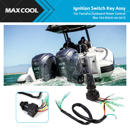 {{ Ignition Switch Key Assy For Yamaha Outboard Motor Control Box 703-82510-43-00 G }} - Buy Car Parts Online at {{ Kaka Auto Parts }}.