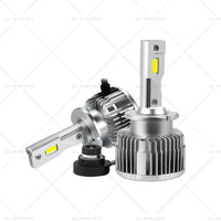 {{ Pair of D2S LED Headlight Bulbs HID Conversion Kit 6000K White Plug  and  Play 90W }} - Buy Car Parts Online at {{ Kaka Auto Parts }}.