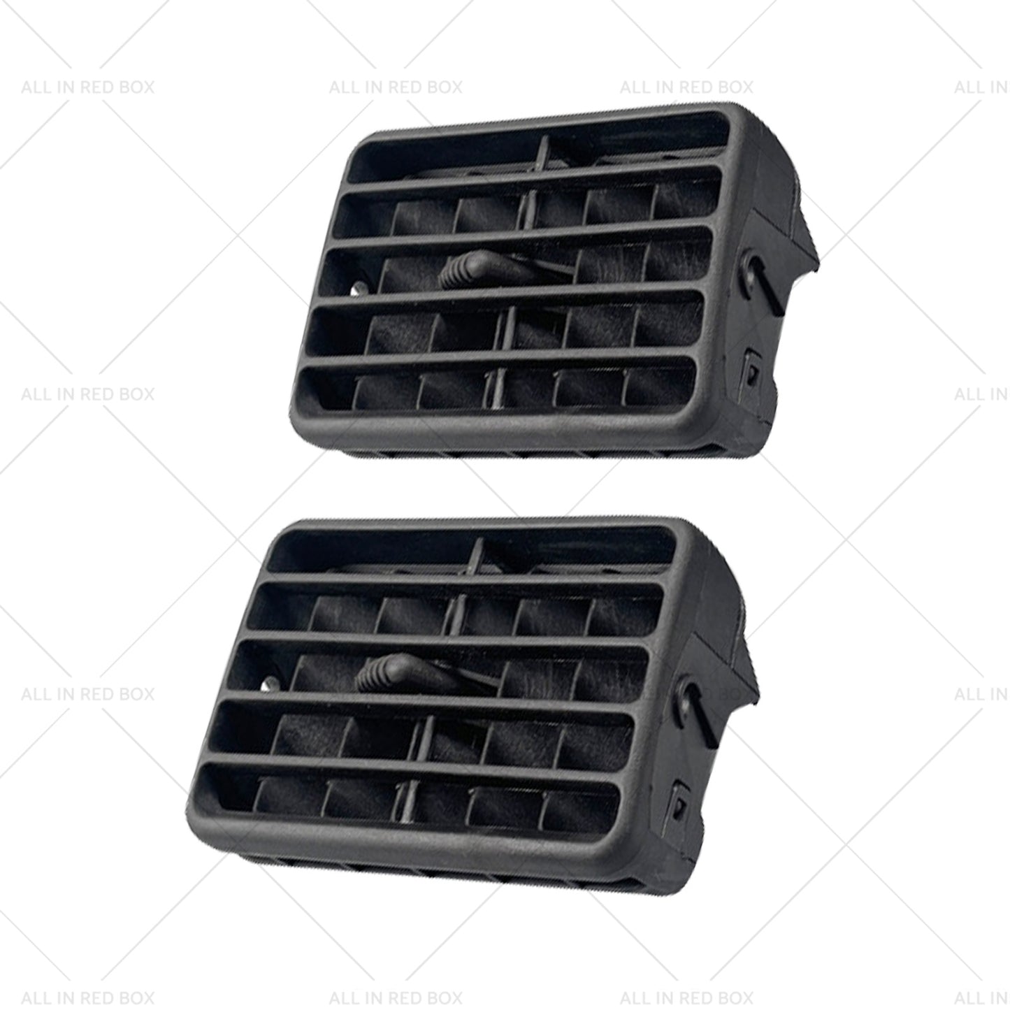 2pc Black Front Center Middle Air Vent Suitable For Toyota Hilux LN145 1997-2004