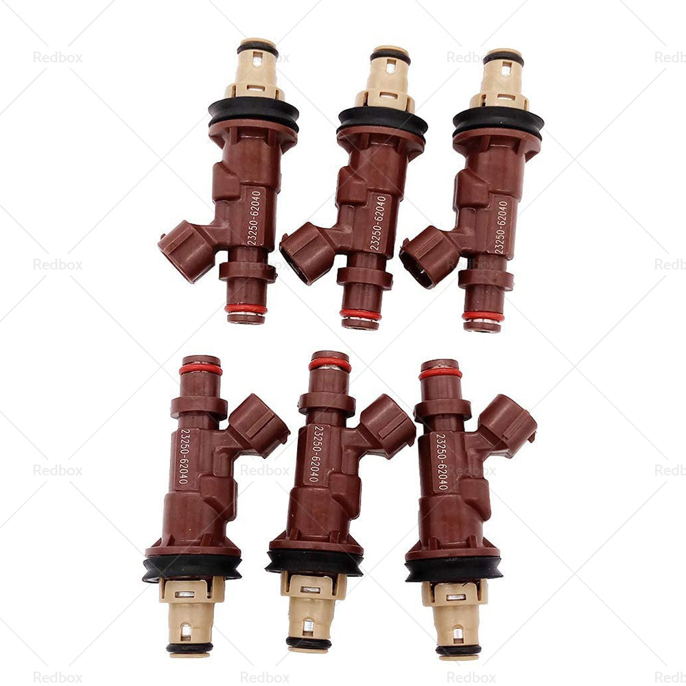 6PCS Fuel Injectors Suitable For Toyota Hilux Prado 5VZ-FE V6 3. 4L 23250-62040