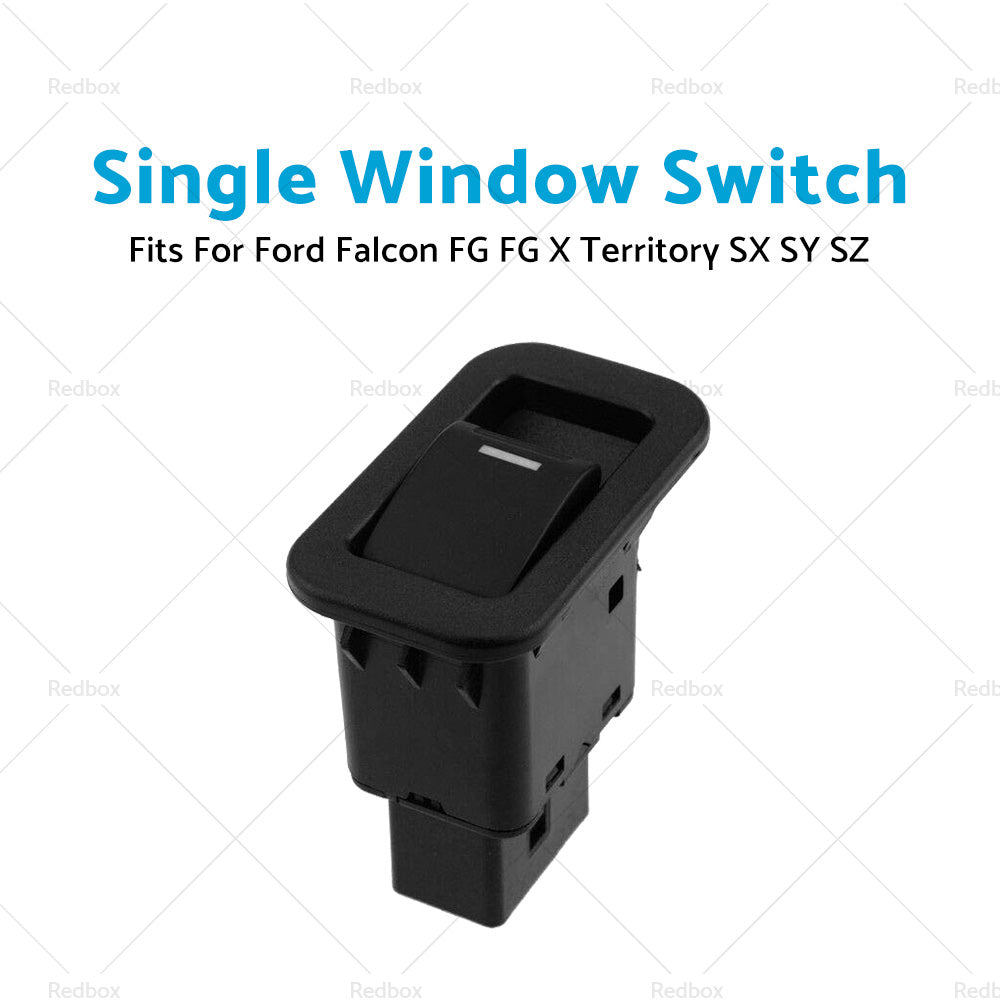 1x Single Window Switch for Ford Territory SX SY SZ Falcon FG XR6 XR8 With Light