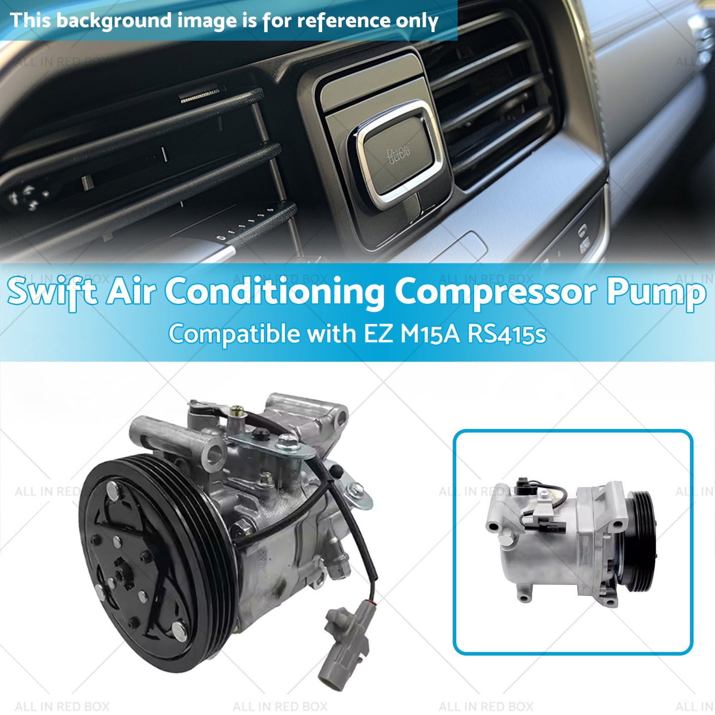 RS415 Swift Air Conditioning Compressor Pump Suitable for EZ M15A 04-10