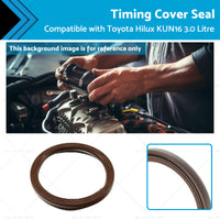 KUN16-1KDFTV Timing Cover Seal Suitable for Toyota Hilux KUN16 3. 0 Litre 05-15