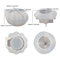 Pumpkin Jar Silicone Mold DIY Storing Candy Container Resin Epoxy Casting Craft