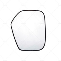 FRONT RIGHT SIDE MIRROR GLASS W  BACK PLATE SUITABLE FOR MITSUBISHI TRITON 06-15