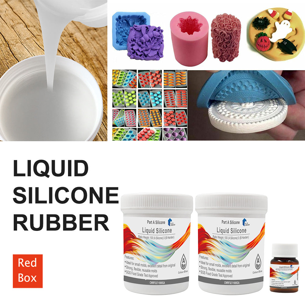 SH25 Liquid Silicone Mold Rubber Mould Making Kit 100:3 Mix - 5Kg 10Kg White