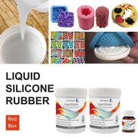 SH25 Liquid Silicone Mold Rubber Mould Making Kit 100:3 Mix - 5Kg 10Kg White