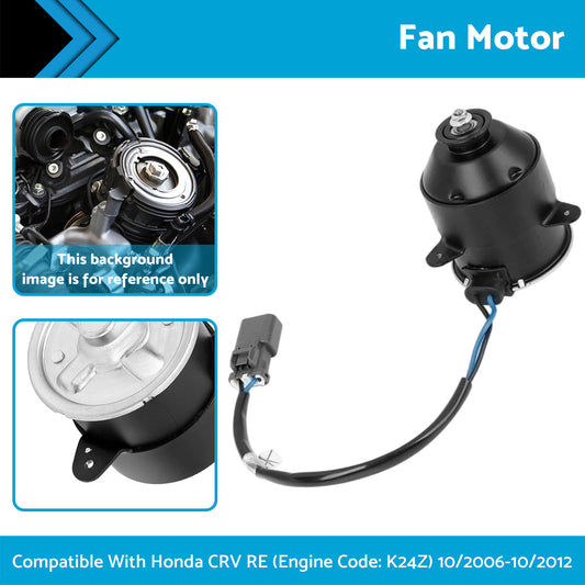 Radiator Thermo Cooling Fan Motor Suitable for Honda CR-V CRV RE 2006-2012