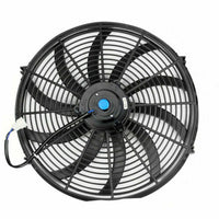 12V 120W Universal 16 Inch Electric Radiator Cooling Thermo Fan + Mounting kits