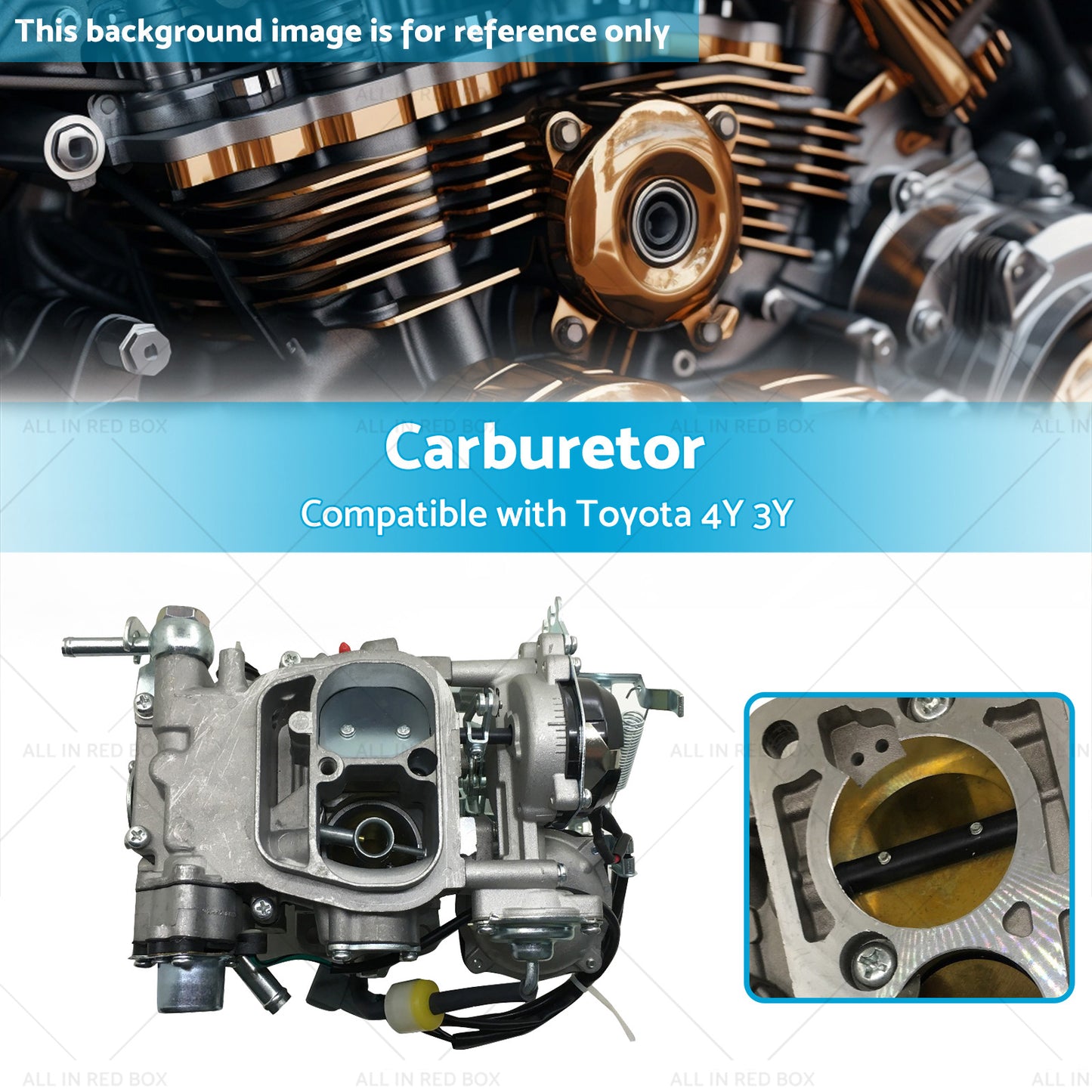 21100-73231 Carburetor Suitablefor Toyota 4Y 3Y Hiace Hilux Van 82-88 2110073230