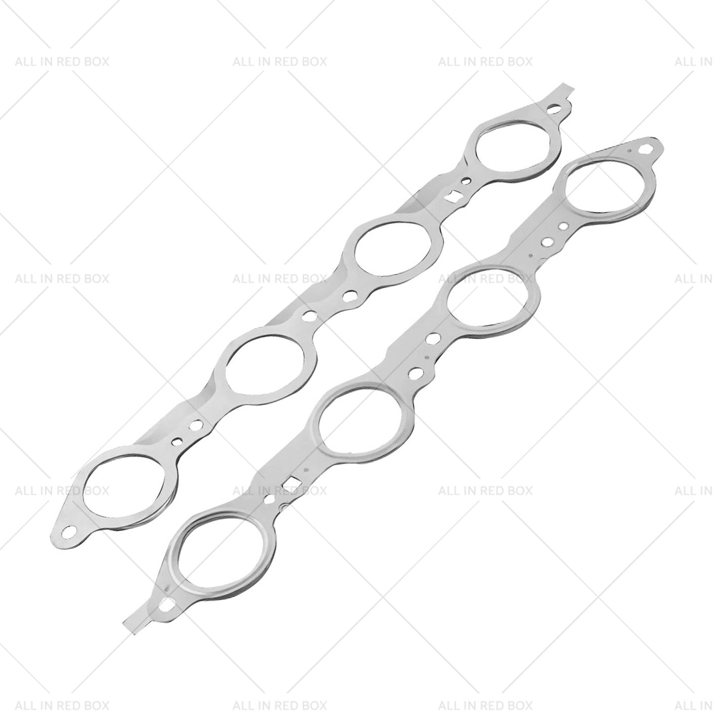 2PCS Exhaust Manifold Gasket Multi-Layer Steel Header Suitable For LS1 LS3 LSX