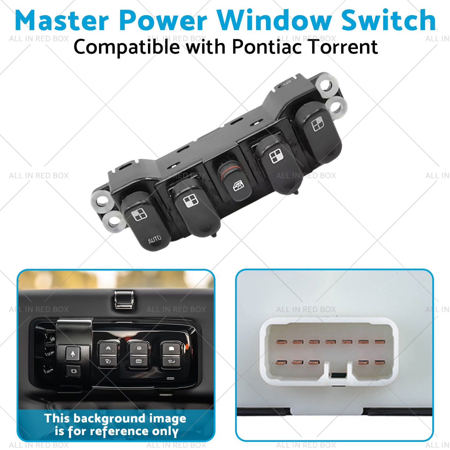 Master Power Window Switch Suitable for Pontiac Torrent 06-09 22723794 1S13640