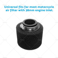 38mm Foam Pod Air Filter Cleaner 125cc 140cc PIT PRO Quad Dirt Bike ATV Buggy