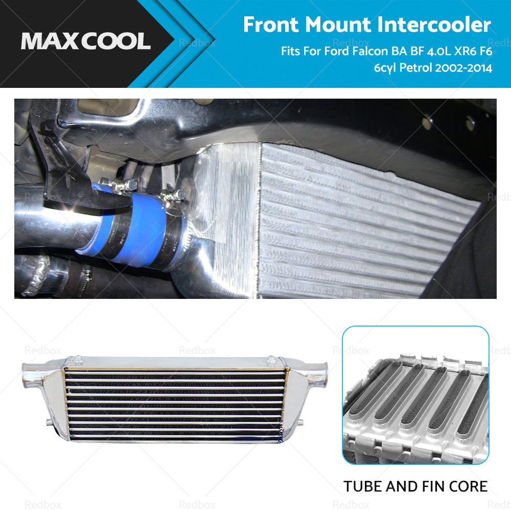 FRONT MOUNT INTERCOOLER fit FORD FALCON BA BF 4. 0 XR6 F6 TYPHOON PETROL 2002-14