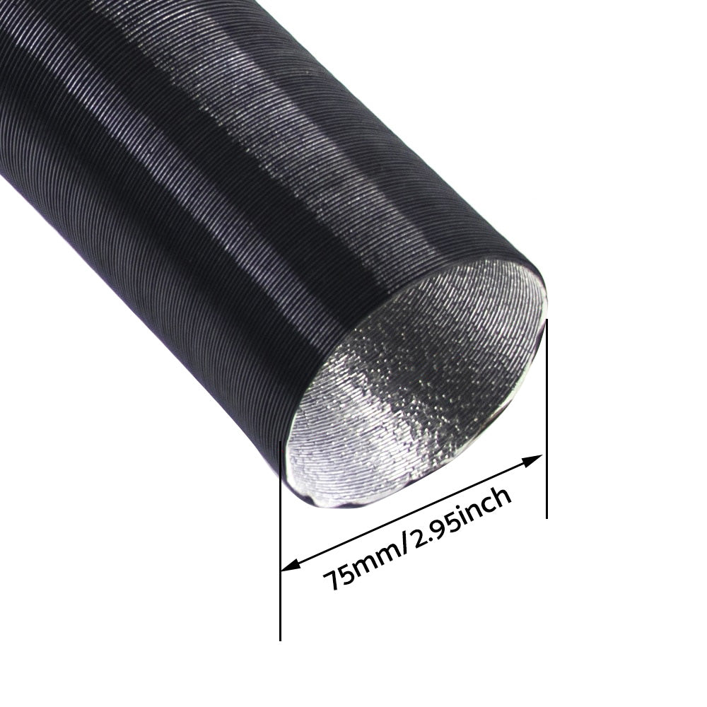 75mm Duct Pipe For Air Diesel Parking Heater Conditioner Ducting Hose 80cm