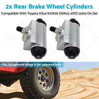 {{ Rear Brake Wheel Cylinders 4x4 Suitable for Toyota Hilux KUN26 GGN25 4WD 2005-On }} - Buy Car Parts Online at {{ Kaka Auto Parts }}.