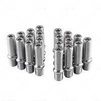 20pcs 58mm M12 x 1. 5 to M12 x 1. 5 Wheel Stud Conversion Bolts for German Cars