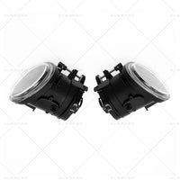 Pair Replacement Clear Fog Lights Lamps Suitable for 2001-2006 BMW E46 3-Series