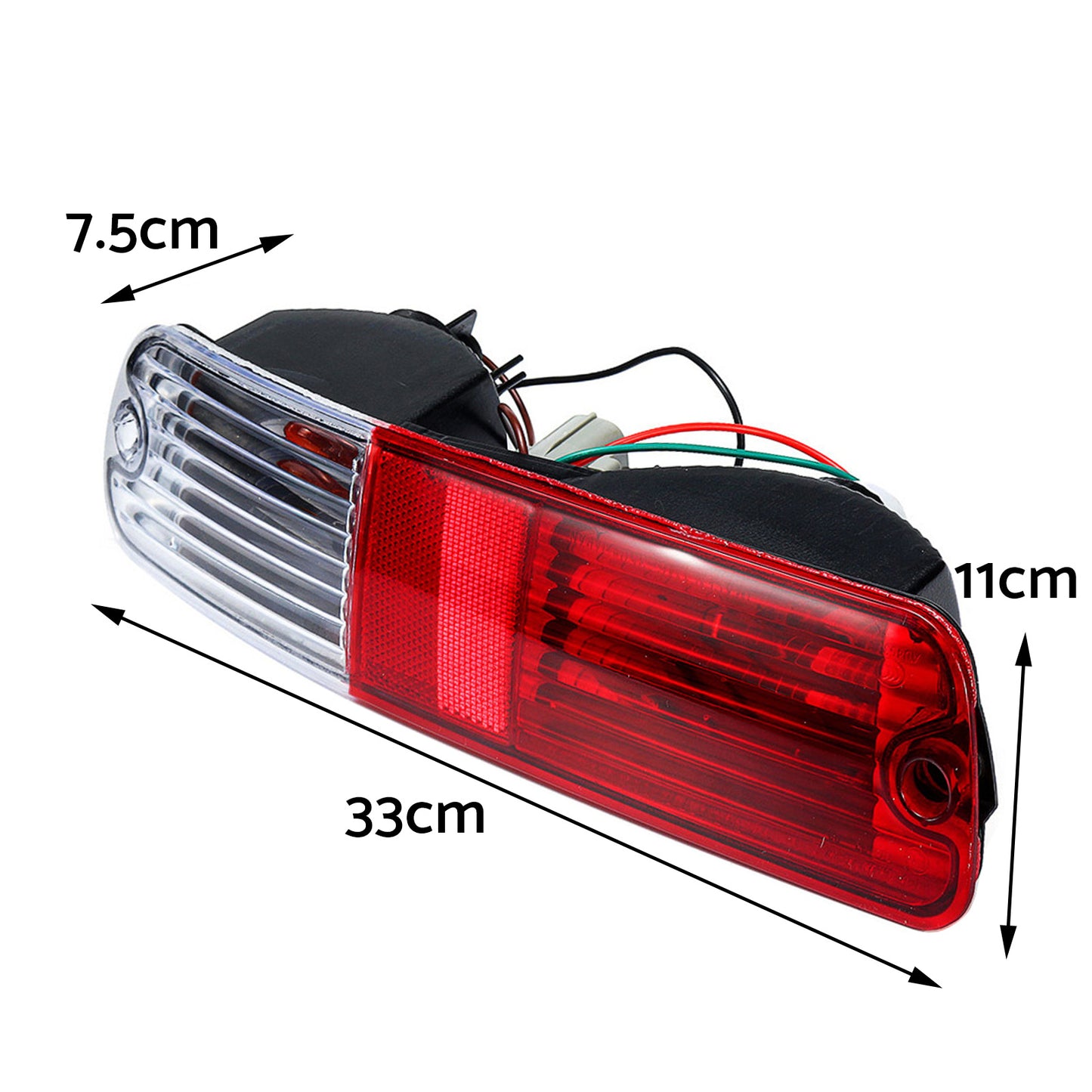 LH+RH Rear Bumper Light Suitable For Mitsubishi Pajero Montero MN133775 MN133776