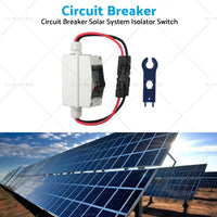 PV Isolator Switch DC 500V 32A IP65 Disconnect Circuit Breaker For Solar-Panels