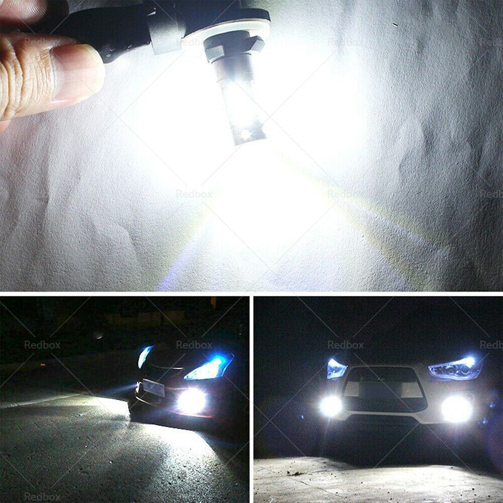 2x 881 H27 Extremely Bright 30W 6000K White LED Car SUV Fog Light Bulb DRL Lamp