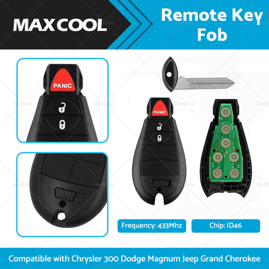 Suitable For Chrysler 300 Dodge Magnum Jeep Grand Cherokee Remote Key Fob