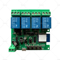 WIFI Bluetooth-compatible AC DC 4 Channel Relay Module Development Board