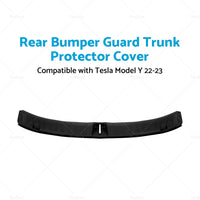 Rear Bumper Guard Trunk TPE Protector Cover Suitable For Tesla Model Y 22-23