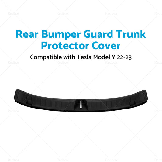 Rear Bumper Guard Trunk TPE Protector Cover Suitable For Tesla Model Y 22-23