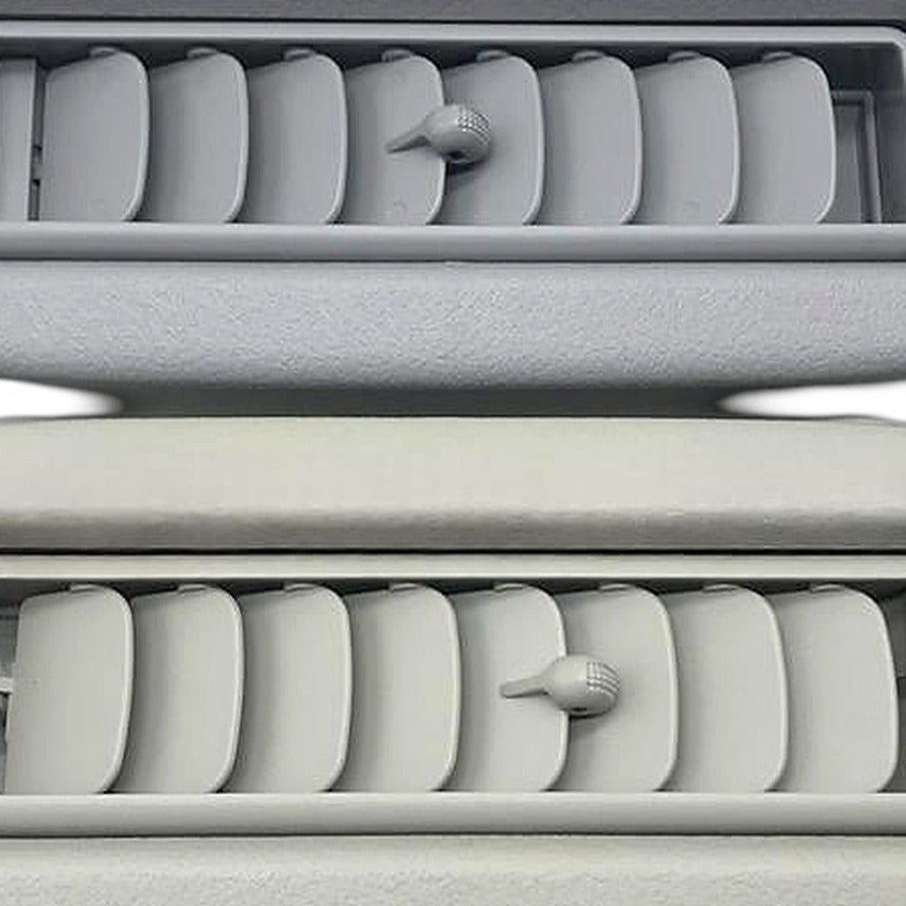 Roof Vent Frame Suitable for Mitsubishi Pajero V93 V97 Montero V95 V98 V87 Gray - XQ1