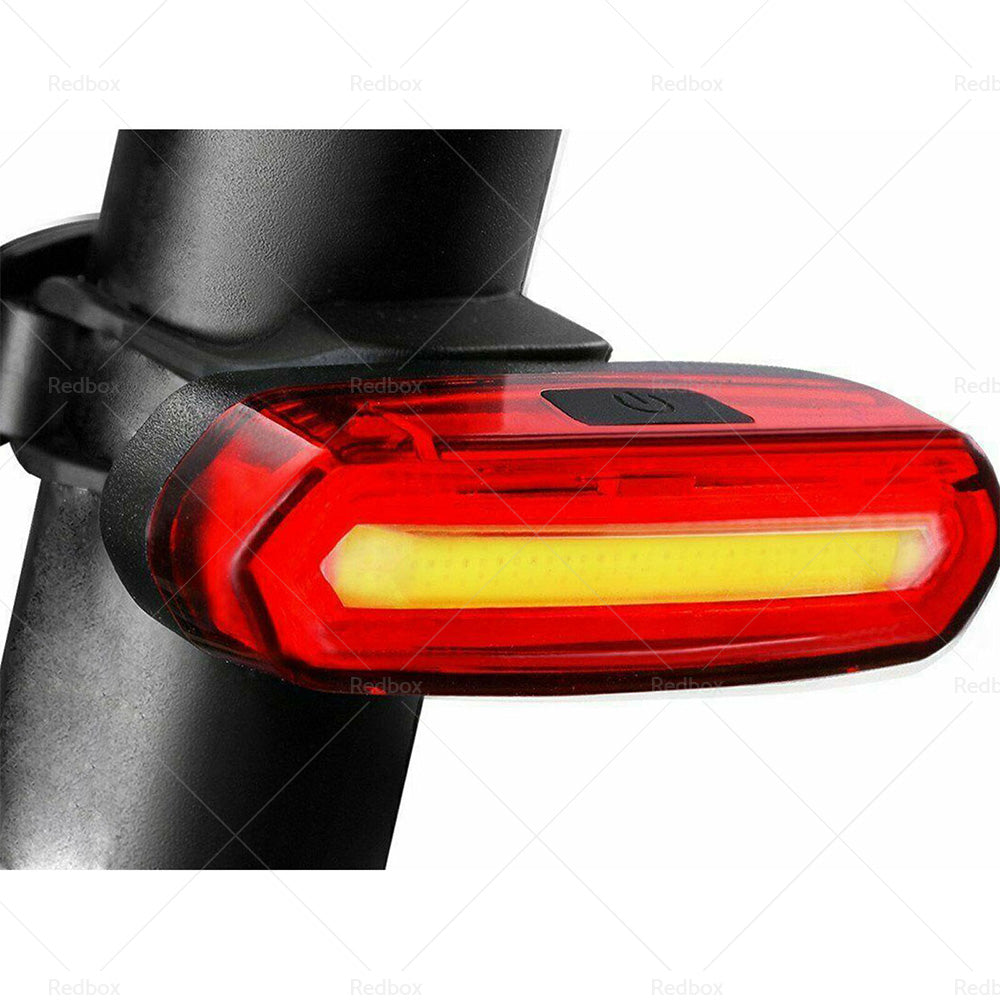 120 Lumens LED Bike Tail Light USB Rechargeable Powerful Bicycle Rear Light