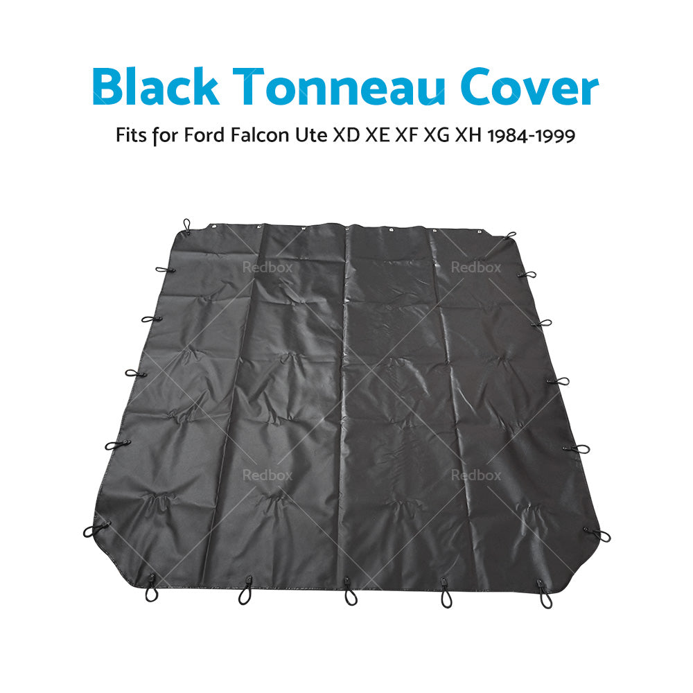 Waterproof Tonneau Cover for Ford Falcon Ute XD XE XF XG XH Ute 1984-1999 Black