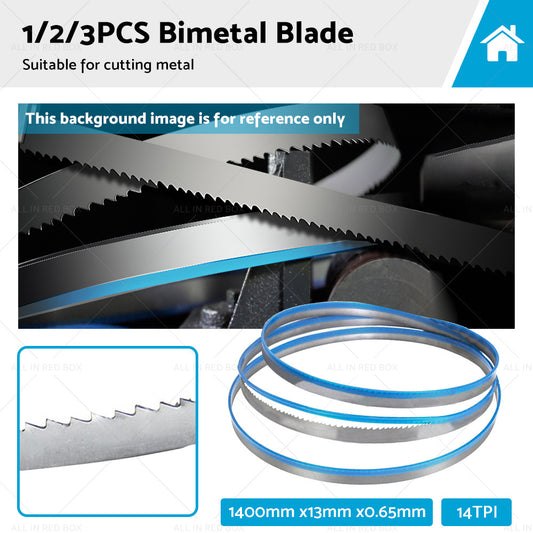 BI Metal Bimetal Band Saw Bandsaw Blade 1400mm x13mm x 14 TPI For Metal Cutting