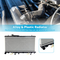 Radiator For Subaru Impreza WRX EJ20 EJ25 2. 0L 2. 5L 4Cyl AT MT 2000-2007