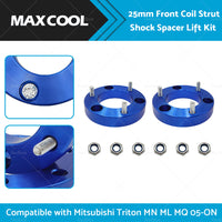 25mm Front Coil Spacer Kit Suitable For Mitsubishi Triton MN ML MQ 2005-ON