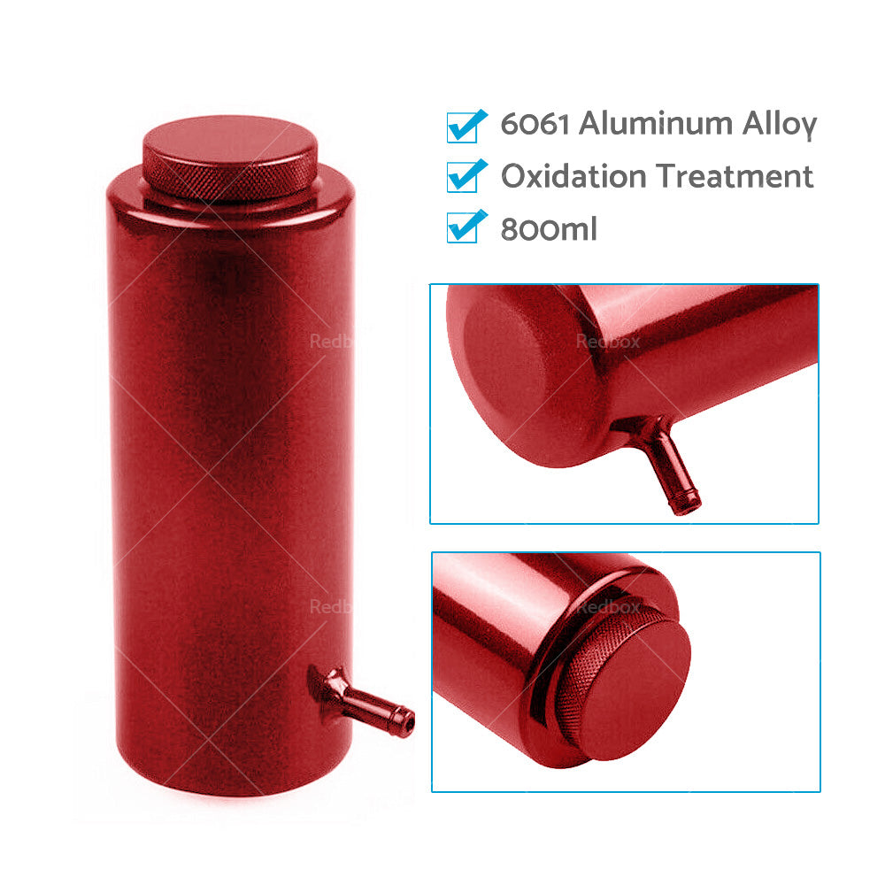 800ml Red Overflow Catch Tank Radiator Coolant Expansion Tank Bottle Header