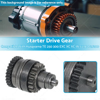 Starter Drive Gear 55140026100 Suitable For Husqvarna TE 250 300 EXC XC-W 15-16