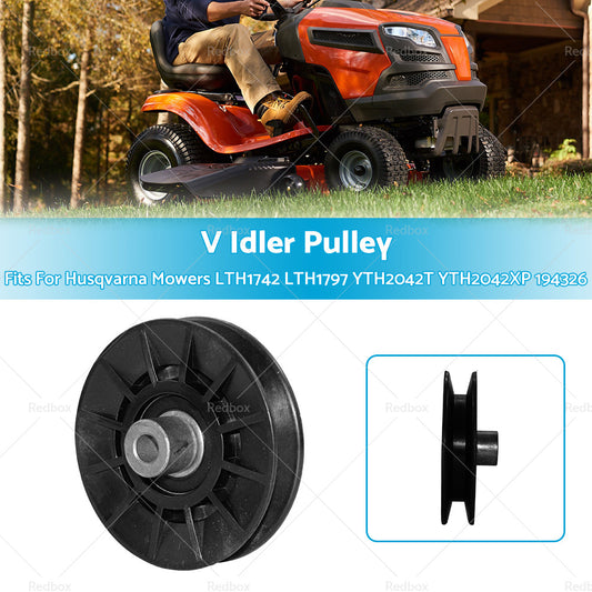 V Idler Pulley fits Husqvarna Mowers LTH1742 LTH1797 YTH2042T YTH2042XP 194326