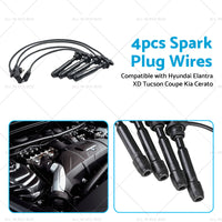 Spark Plug Wire Ignition Lead Suitable for Hyundai Elantra Tucson Coupe Cerato