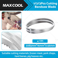 Butcher Meat Cutting Bnad Saw Bandsaw Blade 2085mm*16mm*0. 56mm*4T