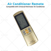{{ Universal Replacement Suitable for Kelvinator Air Conditioner Remote Control }} - Buy Car Parts Online at {{ Kaka Auto Parts }}.