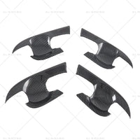 Carbon Fiber Door Handle Cover  and  Bowl Cup Surround Kit Suitable For Toyota Camry