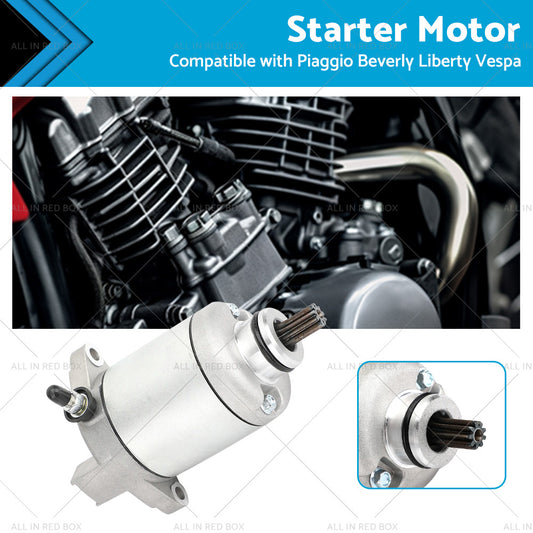 {{ Starter Suitable For Piaggio Fly 125 Vespa LX 125 Liberty 150 X8 X9 200 X-Evo }} - Buy Car Parts Online at {{ Kaka Auto Parts }}.