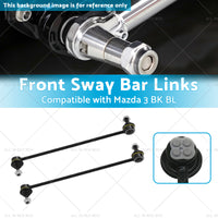 2Units Sold Front Sway Bar Links Suitable for Mazda 3 2004-2014 BK BL 4cell 2.0L