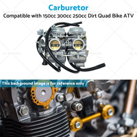 Carby Carburetor Double Twin 150cc 300cc 250cc Dirt Quad Bike ATV Thumpstar PRO